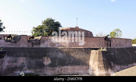 Guru Gobing Singh Fort, erbaut von Dhillon Jat Misaldar im 18. Jahrhundert, Amritsar, Punjab, Indien Stockfoto