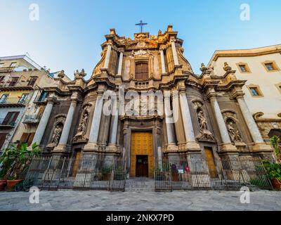 Kirche Sant'Anna la Misericordia in Palermo - Sizilien, Italien Stockfoto