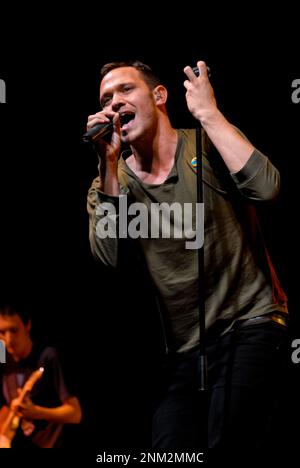 Will Young, V2008, Hylands Park, Chelmsford, Essex, Großbritannien - 16. August 2008 Stockfoto