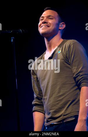 Will Young, V2008, Hylands Park, Chelmsford, Essex, Großbritannien - 16. August 2008 Stockfoto