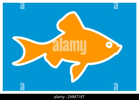 Das goldene, stilisierte Vektorlogo Stock Vektor