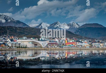Ushuaia, Feuerland, Patagonien, Argentinien Stockfoto