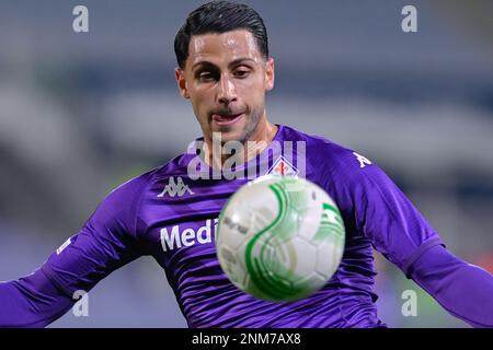 Florenz, Italien. 23. Februar 2023. Rolando Mandragora (ACF Fiorentina) beim ACF Fiorentina vs SC Braga, UEFA Conference League Fußballspiel in Florenz, Italien, Februar 23 2023 Kredit: Independent Photo Agency/Alamy Live News Stockfoto