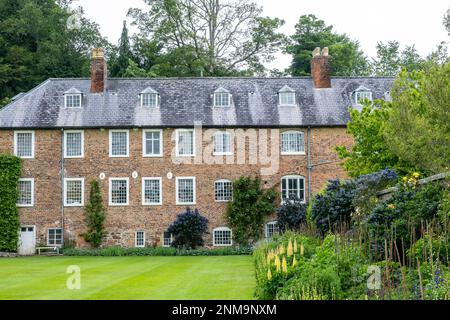 Garten von Powis Castle, Wales Stockfoto