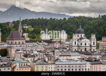 Altstadt, Salzburg, Österreich Stockfoto