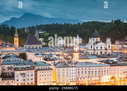 Altstadt, Salzburg, Österreich Stockfoto