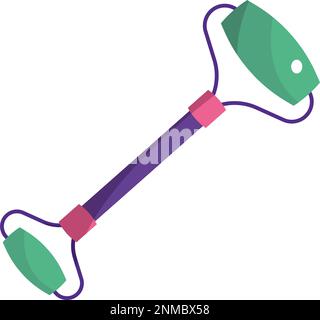 Isolierter farbiger, skizzierter Vektor Stock Vektor