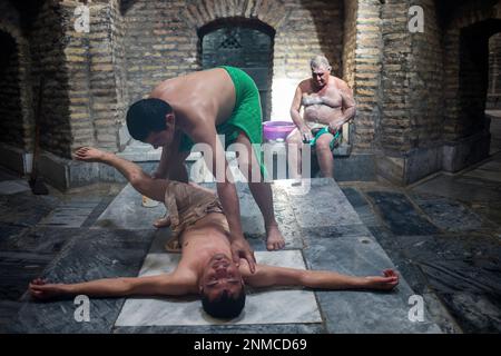 Hamam Bozori Kord, Buchara, Usbekistan Stockfoto