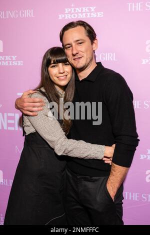 Pinky Promise Productions & STARLING GIRL Festival Empfang gesponsert von MARBl Toronto im Zooz Cinema Center mit: Laurel Parmet, Lewis Pullman wo: Park City, Utah, USA Wenn: 22. Januar 2023 Gutschein: Lu Chau/WENN Stockfoto