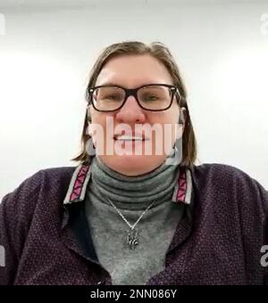 BESTE VERFÜGBARE QUALITÄT Undatiertes Handout Foto der ukrainischen Kateryna Shavanova, einer Biologin, die für die Effizienz der Landwirtschaft arbeitet, Die kürzlich in der zweiten Staffel der Dokuserien „Frauen in der Wissenschaft“ vertreten war, die ukrainische Wissenschaftlerinnen für die Gesellschaft sichtbar machen und junge Frauen dazu inspirieren soll, Karrieren im MINT-BEREICH aufzubauen. Ausgabedatum: Samstag, 25. Februar 2023. Stockfoto