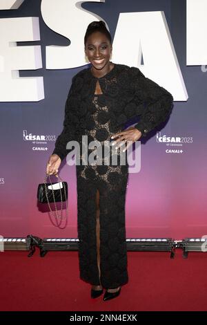 Eye Haidara wird am 24. Februar 2023 bei den Cesar Film Awards 48. in Paris, Frankreich, in L Olympia verliehen. Foto: David Niviere/ABACAPRESS.COM Stockfoto