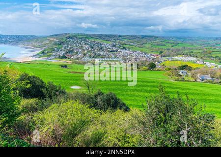 Charmouth, Dorset Area Of Outstanding Natural Beauty, England, Großbritannien, Europa. Stockfoto