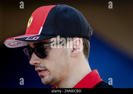 BAHRAIN - Charles Leclerc (Ferrari) während des dritten und letzten Testtags auf der Bahrain International Circuit vor Beginn der Formel-1-Saison. ANP SEM VAN DER WAL Stockfoto