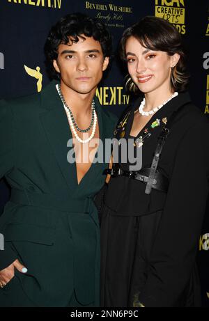 Brandon Perea, BKLYNN, bei den HCA Film Awards 2023 der Hollywood