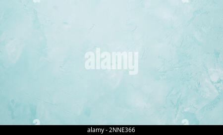 Grüne abstrakte Textur. Verschmutzter Wandhintergrund oder Tapete mit Platz für Kopien. Grunge graue Textur mit Kratzern. Nahtloser Greifer in Hellblau in Used-Optik Stockfoto