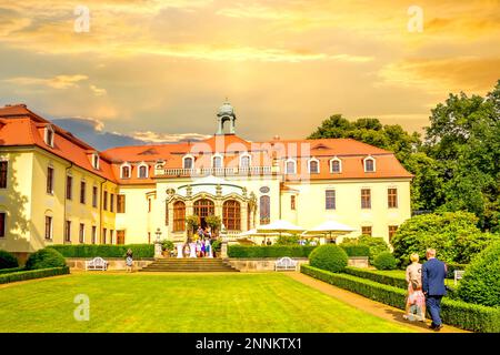 Altstadt von Meissen, Sachsen, Deutschland Stockfoto