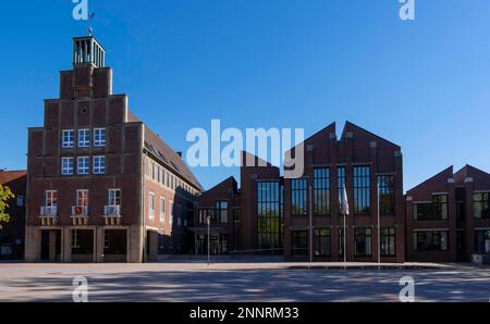 Rathaus Ahaus Stockfoto