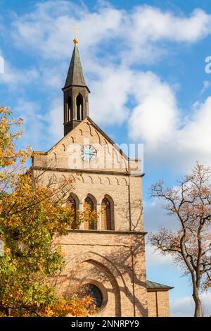 Hasselfelde in der Harz-Gebirgskirche Stockfoto