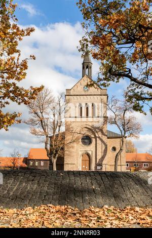 Hasselfelde in der Harz-Gebirgskirche Stockfoto