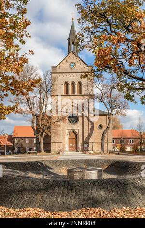 Hasselfelde in der Harz-Gebirgskirche Stockfoto