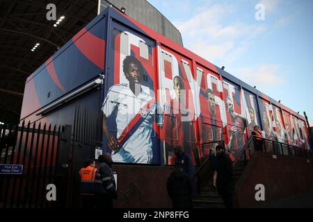 London, Großbritannien. 25. Februar 2023 Während des Spiels der Premier League zwischen Crystal Palace und Liverpool im Selhurst Park, London, am Samstag, den 25. Februar 2023. (Foto: Tom West | MI News) Guthaben: MI News & Sport /Alamy Live News Stockfoto