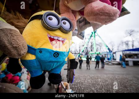 Prag, Tschechische Republik. 26. Februar 2023. Das traditionelle St. Die Matthews-Messe (Matejska pout) begann am 26. Februar 2023 in Prag, Tschechische Republik. Kredit: Jaroslav Svoboda/CTK Photo/Alamy Live News Stockfoto