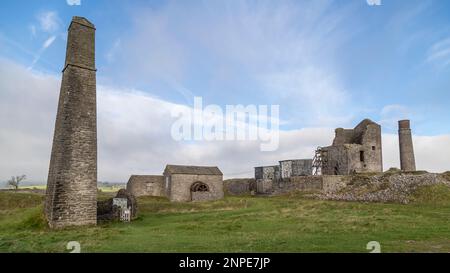 Elster-Mine bei Sheldon in Derbyshire. Stockfoto