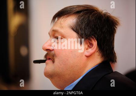 Wien, Österreich. 22. September 2013 Werner Gruber ist österreichischer Physiker und Kabarettkünstler Stockfoto