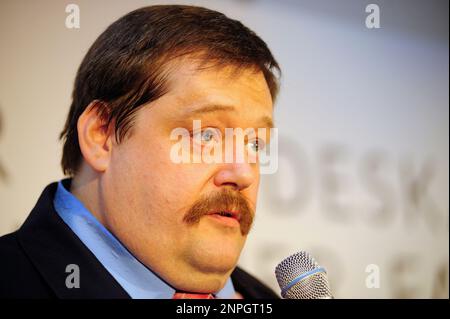 Wien, Österreich. 22. September 2013 Werner Gruber ist österreichischer Physiker und Kabarettkünstler Stockfoto