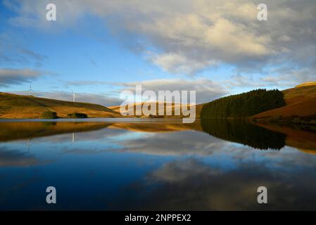 Geen Knowes Windfarm Scottish Power Renewable Energy Glendevon Stockfoto