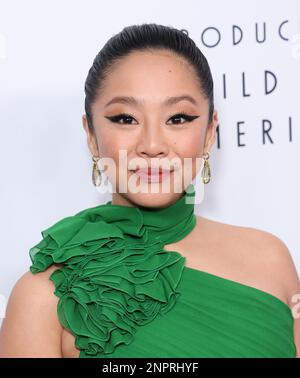 Beverly Hills, USA. 25. Februar 2023. Stephanie Hsu nimmt am 25. Februar 2023 im Beverly Hills, Kalifornien, an den Producers Guild Awards 2023 Teil. Foto: Crash/imageSPACE Credit: Imagespace/Alamy Live News Stockfoto