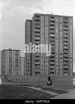 Tower Blocks, Ballymun, Dublin, Republik Irland, April 1986 Stockfoto