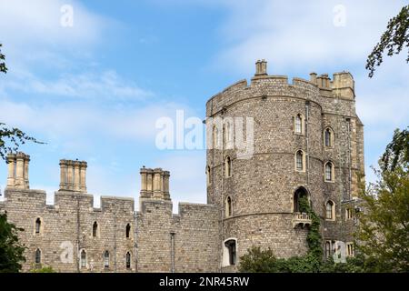 WINDSOR, MAIDENHEAD WINDSOR/UK - JULI 22 : Blick auf Windsor Castle in Windsor, Maidenhead Windsor am 22. Juli 2018 Stockfoto