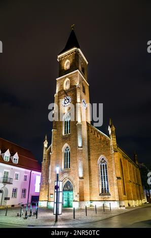 Kirche des Heiligen Mathaus in Ingolstadt - Bayern Stockfoto