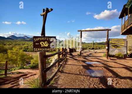 Goldfield Ghost Town, Apache Junction, Arizona. Stockfoto