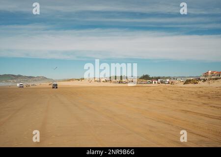 Oceano, Kalifornien, USA - 12. Januar 2022. Oceano Dunes State Vehicular Recreation Area, ein California State Park Stockfoto