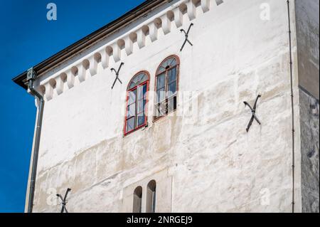 Lotrščak Turm, Zagreb, Kroatien Stockfoto