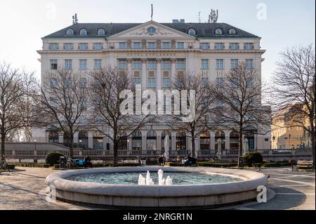 Hotel Espanade, Zagreb, Kroatien Stockfoto