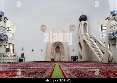 Zagreb Zentralmoschee, Zagreb, Kroatien Stockfoto