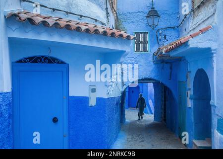 Chefchaouen Medina. Marokko Stockfoto