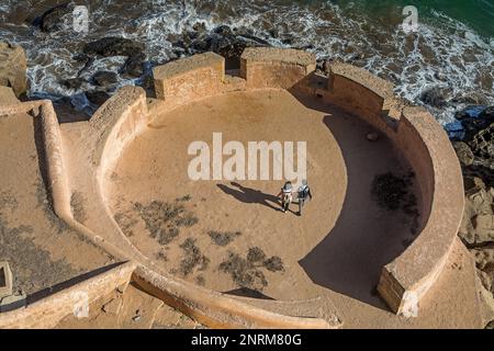 Kasbah des Udayas und Atlantik, Rabat. Marokko Stockfoto