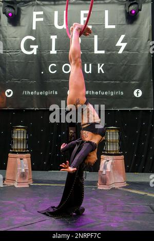 England, London, London Tattoo Convention, Fuel Girls Feuer und