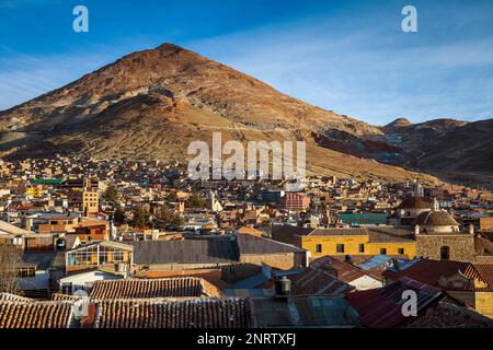 Potosi und Cerro Rico, Bolivien Stockfoto