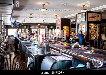 Sloppy Joe's Bar, ist eine historische Bar, La Habana, Kuba Stockfoto