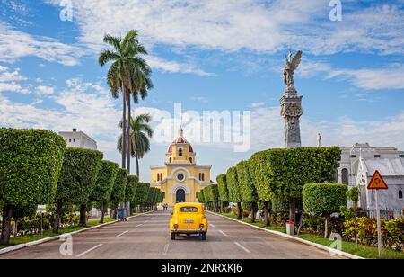 Kapelle in Cementerio Cristobal Colon, Dickdarm Friedhof, La Habana, Kuba Stockfoto
