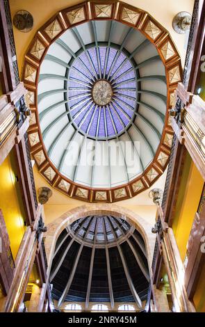 Innenraum des Palacio de Bellas Artes, Mexico City, Mexiko Stockfoto