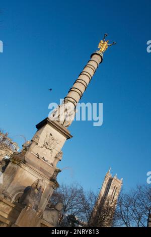 Place du Châtelet, Paris, Frankreich Stockfoto