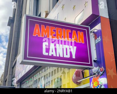 American Candy Store, The Strand. London UK Stockfoto