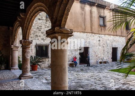 Museo de Las Casas Reales, alte Stadt, Santo Domingo, Dominikanische Republik Stockfoto