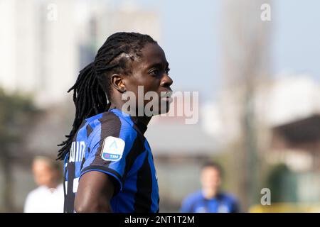 Suning Centre, Mailand, Italien, 25. Februar 2023, Inter Chawinga Tabitha Portrait während des Spiels Inter - FC Internazionale gegen ACF Fiorentina - Italienischer Fußball Serie A Frauen Stockfoto